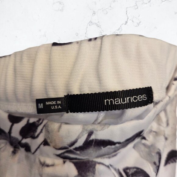 Maurices White Skirt with Floral Pattern - Picture 3 of 4